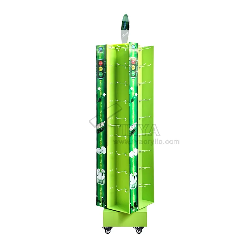 Picture 4: custom.Hot Selling Mobile Phone Accessories Car Wall Usb Charging Display Rack Store Supermarket Displ