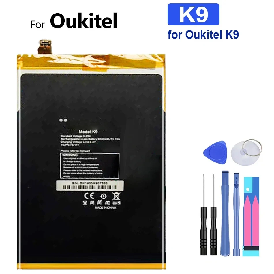 

6000mAh Battery for Oukitel K9