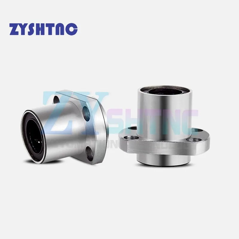 trimmed flange embedded linear bearing LMHP 8 10 12 13 16 20 25 30 35 40 50UU/LUU extended Optional electroplating