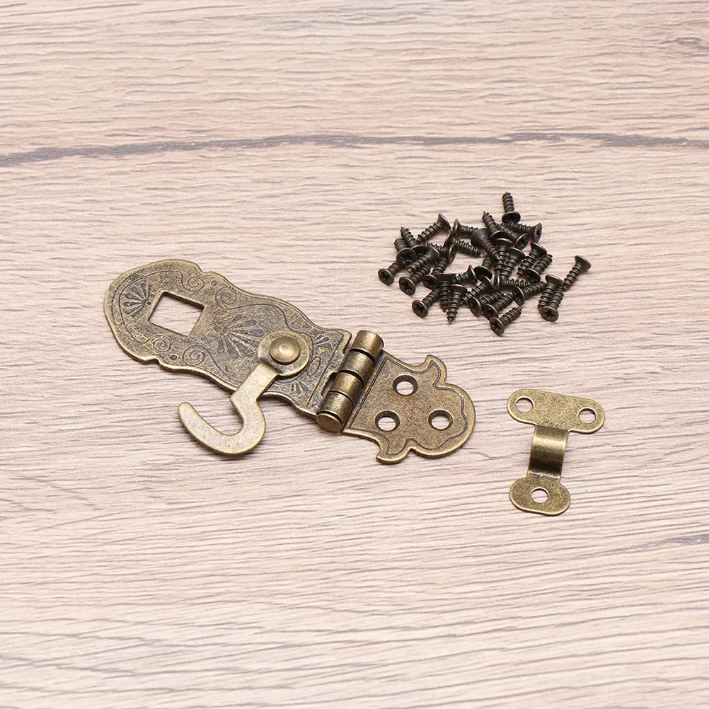 4Pcs Retro Notebook Hasps Vintage Iron Latch Locks for Diary Sketchbook Writing Journal Box Chest Case Accessories view 2