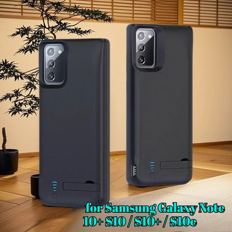

6000mAh Battery Case for Samsung Galaxy Note 10+ S10 / S10+ / S10e Ultra Slim Portable Charger Cover with Fast Charge