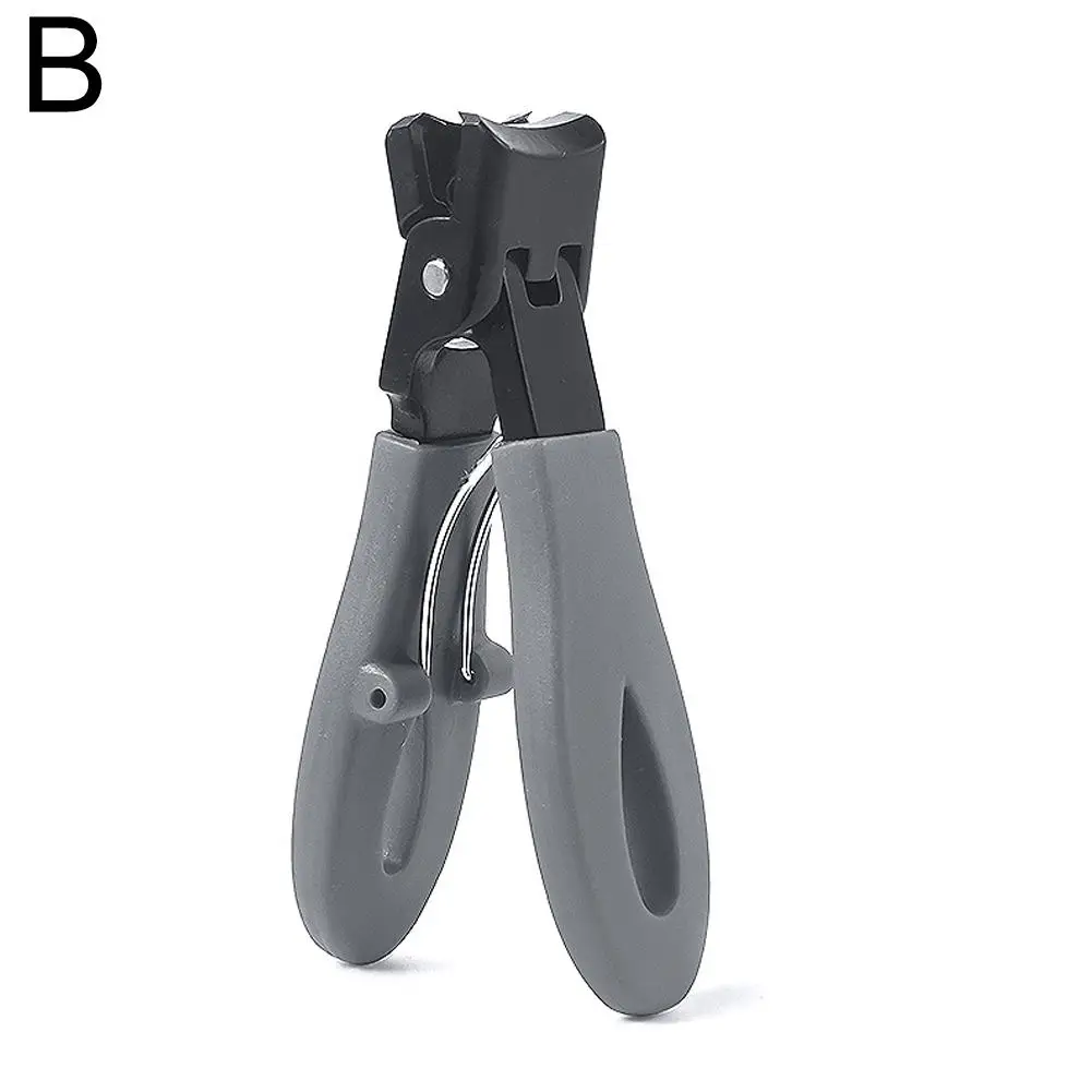 8mm Openning Large Jaw Nail Thick Hard Special Steel Anti-Splash Cutter Stainless Nail Manicure Cutter Toe Trimmer P2G6