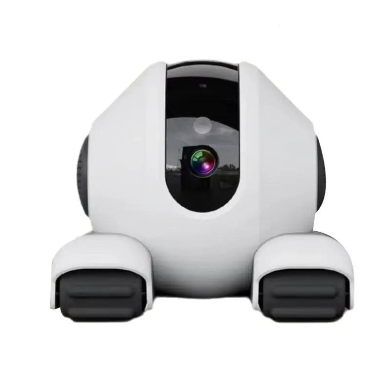 【Shop Now】1080P Wifi Smart Robot Camera With Real Time Streaming And Remote Control For Indoor For Pet Home Monitoring