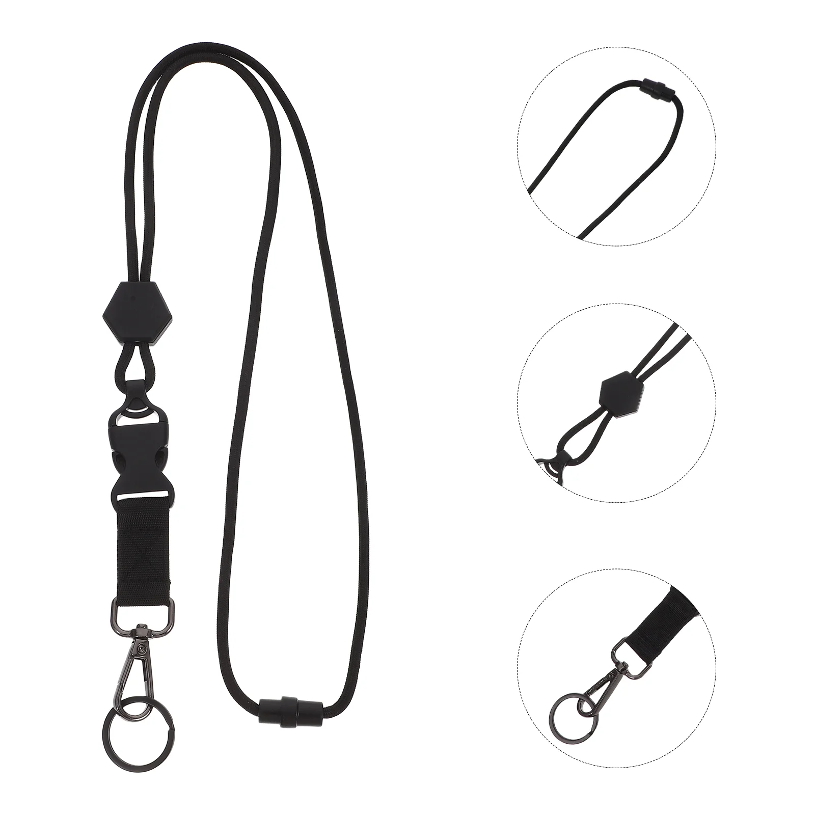 

Neck Certificate Lanyard Lanyards for Office Use Key Heavy Id Strap Polyester Mobile Phone