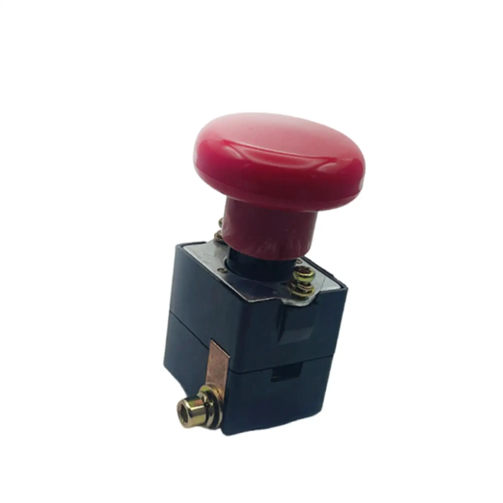 Sightseeing Car Emergency Cutoff Switch Plastic E Stop Button Spare for Forklift Parts and Safety System Upgrades