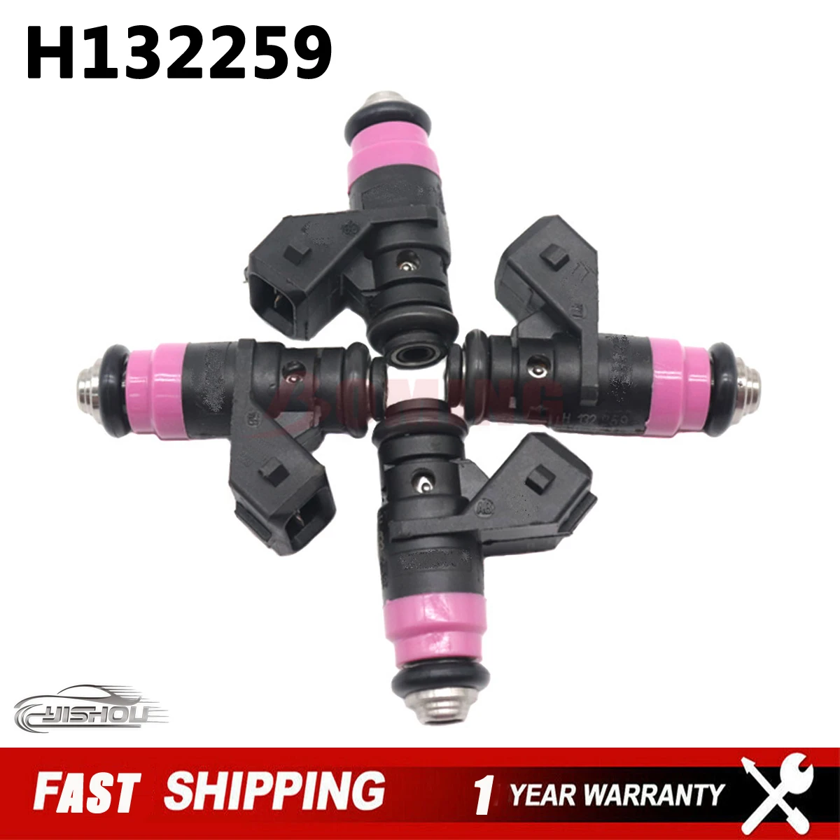 4pcs/lot H132259 Car Fuel Injectors Fits For Renault Clio 3 Laguna Megane Scenic 2 3 1.4 1.6L 16v 8200505191 8200132259