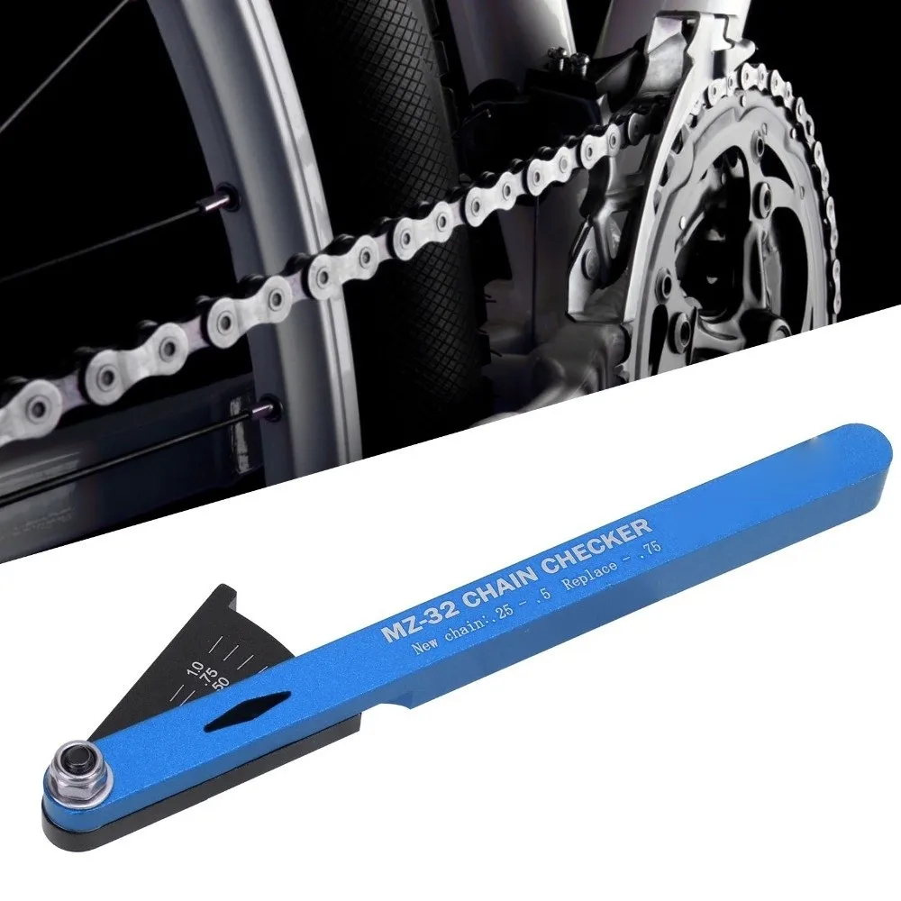 

Индикатор износа велосипедной цепи из алюминиевого сплава, многофункциональный, простой в использовании, инструмент для проверки велосипедной цепи, инструмент для измерения велосипедной цепи