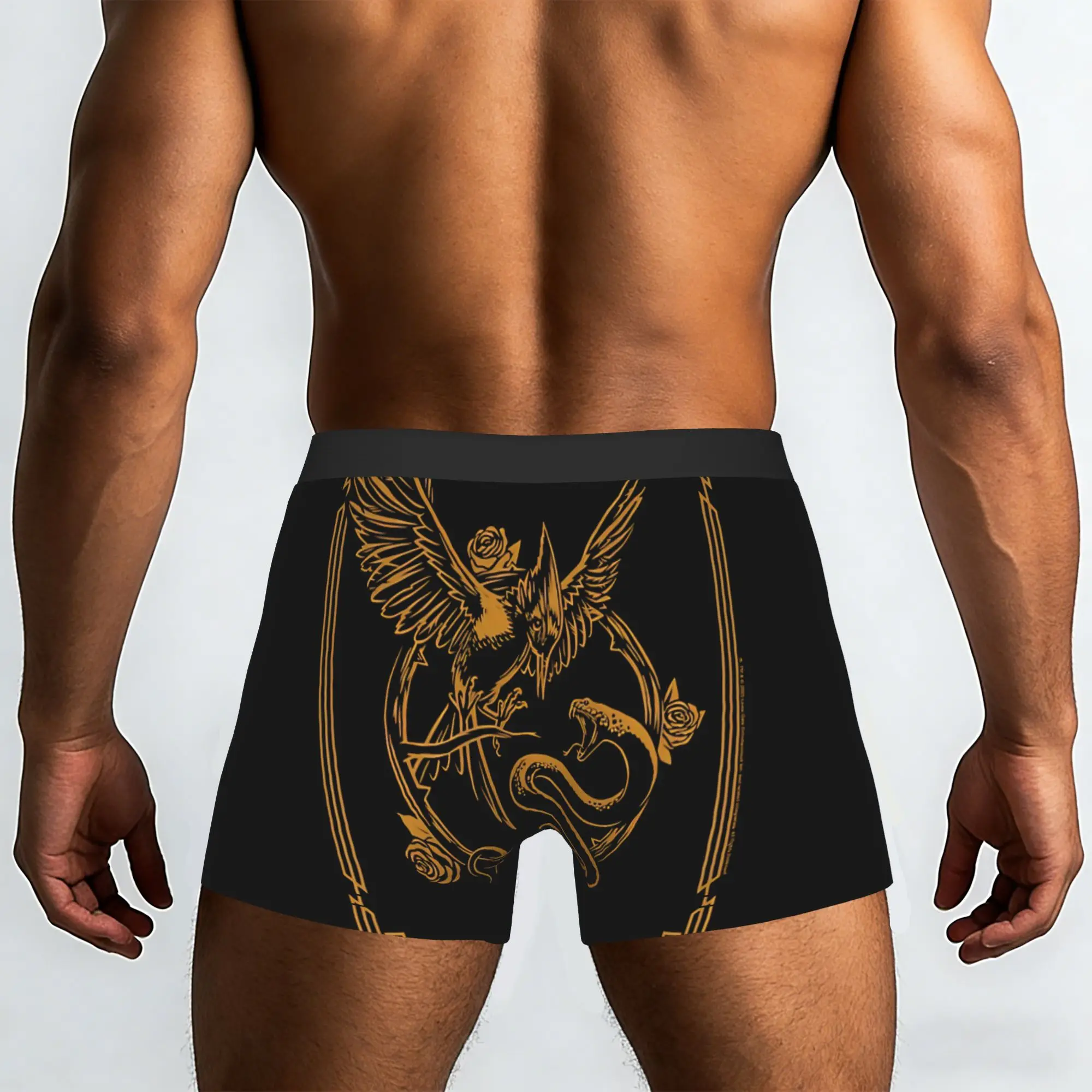 The Ballad Of Songbirds And Snake The Hunger Games Underpants Homme Panties Man Underwear Ventilate Shorts Boxer Briefs