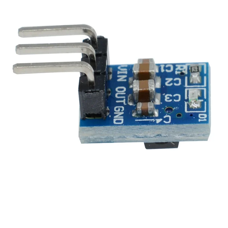 5Pcs 5V To 3.3V DC-DC Step Down Power Supply Buck Module AMS1117 800MA Automatic Adjustable Boost Board Start Limit Voltage