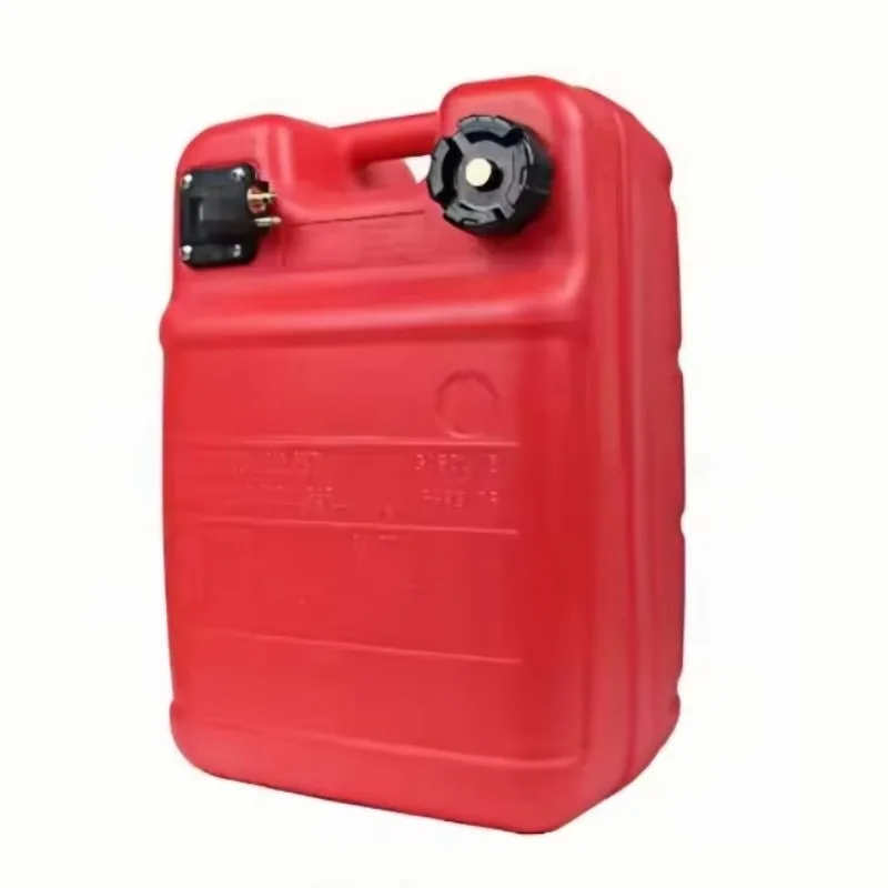 24L Portable Marine Fuel Tank Outboard Motor External Petrol Gas Tank For Boat Engine Replacement Fuel Container