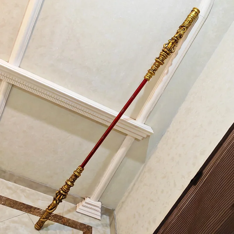 11Black Myth Wukong Golden Hoop Retractable Semi-Metal Model 1 To 1 Solid Toy Ruyi Golden Hoop..