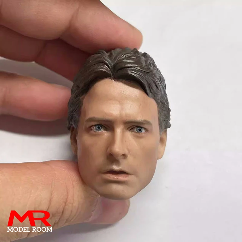 1/6 Scale Marty Michael J. Fox Head Sculpt PVC Head Carving Model Fit 12'' Male Soldier Action Figure Body Dolls