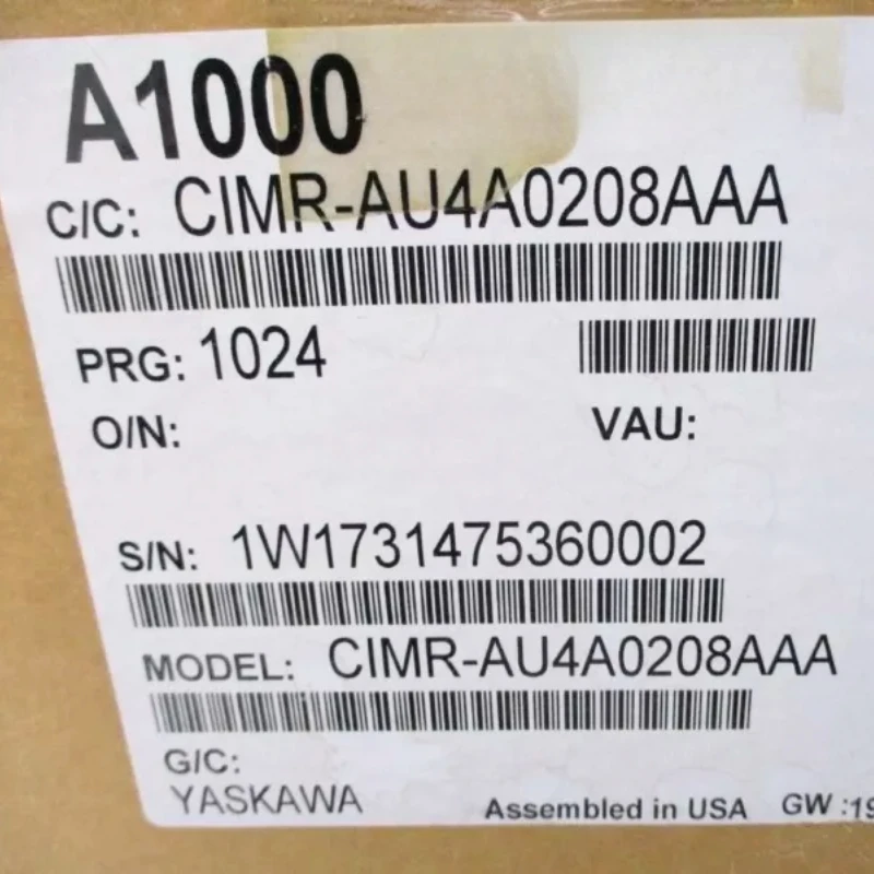 Yaskawa CIMR-AU4A0208AAA Inverter New In Stock Fast Shipping