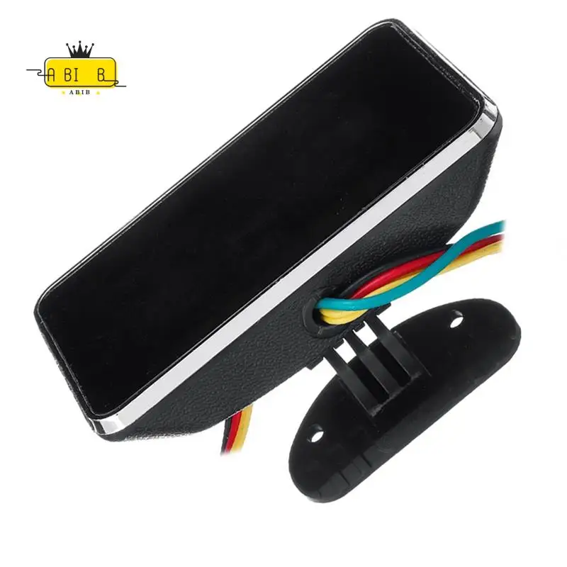 

ABIB-LCD цифровой манометр давления масла, вольт, температура воды, масляный манометр с датчиком 10 мм для экскаватора грузовика