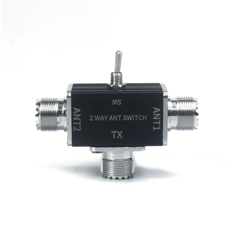 

ABVO-2-Way Manual Coaxial Antenna Switch Rotary Switch Withoff/Ground Protection 1 Input & 2 Outputs Coaxial Switch SO-239 Conne