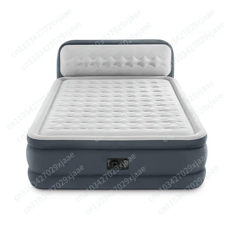double air mattress bed thickened built-in electric pump 64448 Backrest line pull inflatable mattress double