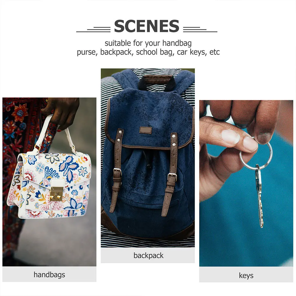 

Trendy Donut Keychains for Women Cute Key Ring Pendant Portable Backpack Charm Decor Hanging Accessories Party Favors