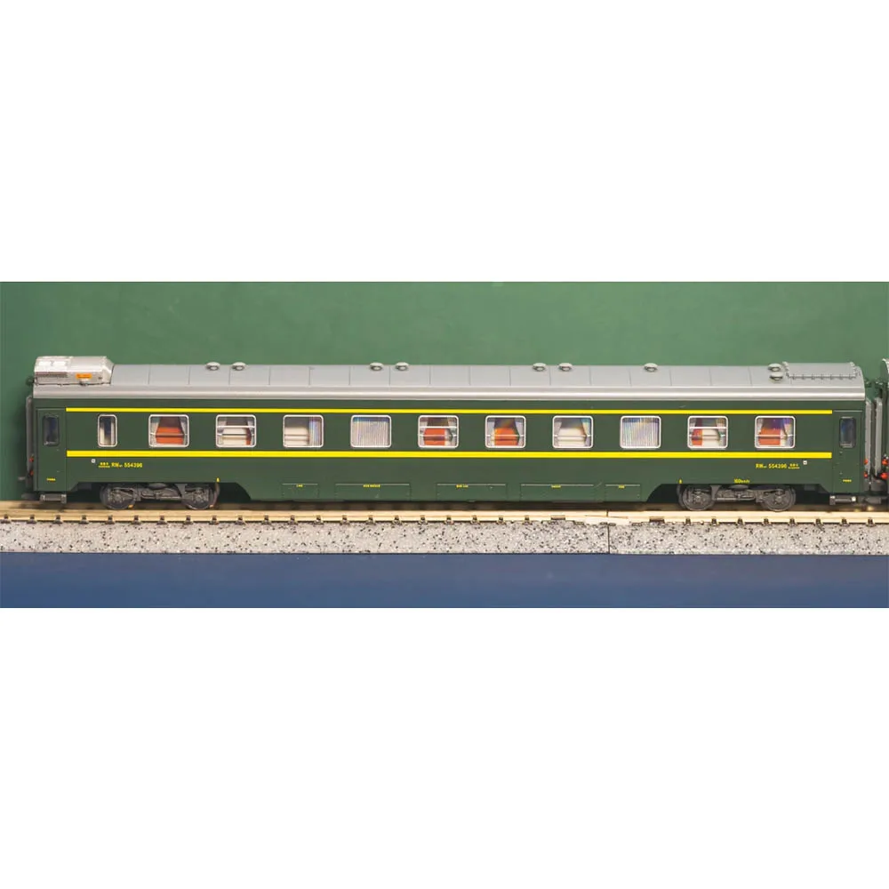 Train Model N Scale 10-004C 10-087A/B 25T Passenger Car Model Full RW19T High Package Passenger Car 7 Section Set