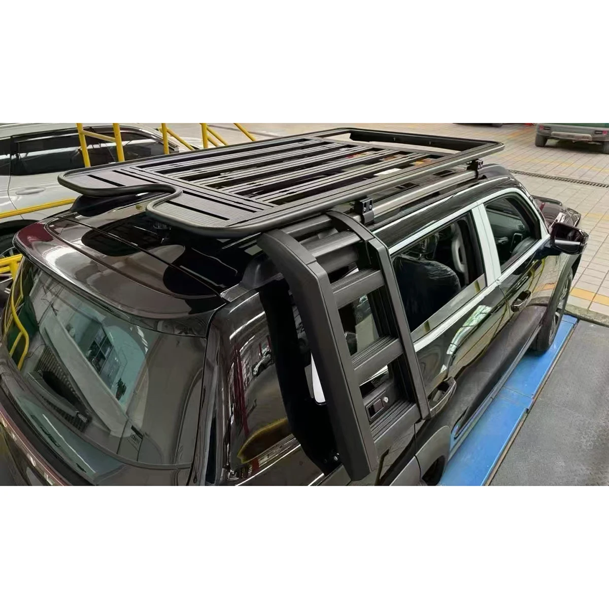 Universal Pickup Truck Tailgate Ladder Heavy Tailgate Step Ladder Fit for Haval Dargo Second Generation