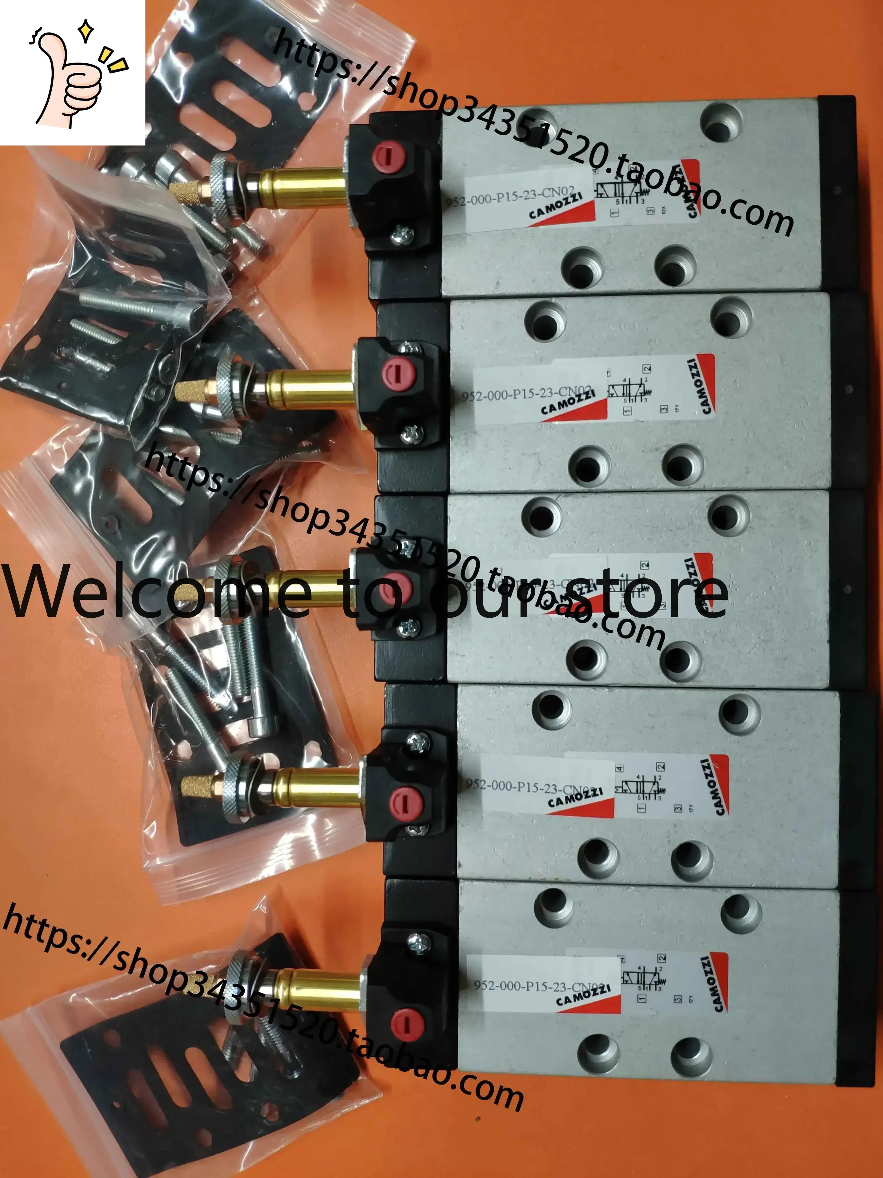 

2026.4Customized Camozzi Solenoid Valves 951-000-P15-CN02, -23, 953, 952-000-P16, U77