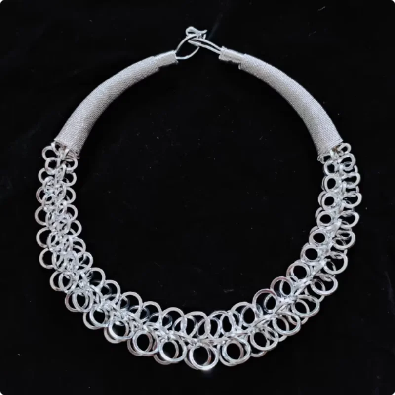 

Chinese Minority Dance Performance Accessories Twist Necklace