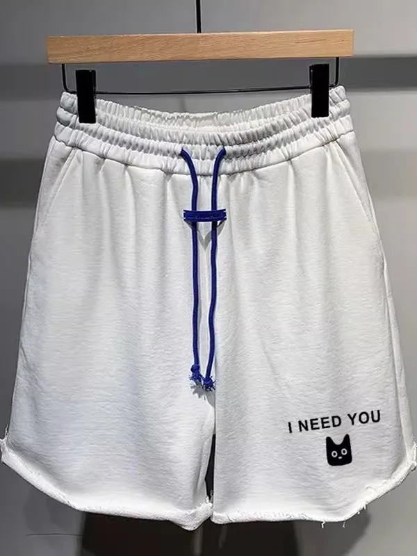 

Свободные повседневные баскетбольные шорты унисекс Dopane с необработанным краем, брюки-бермуды со средней посадкой, прямые, дышащие, летние