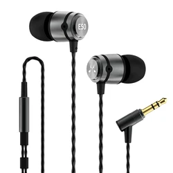 SoundMAGIC E50 Wired Earbuds No Microphone in Ear Monitor HiFi Earphones Noise Isolating Headphones Comfortable Fit