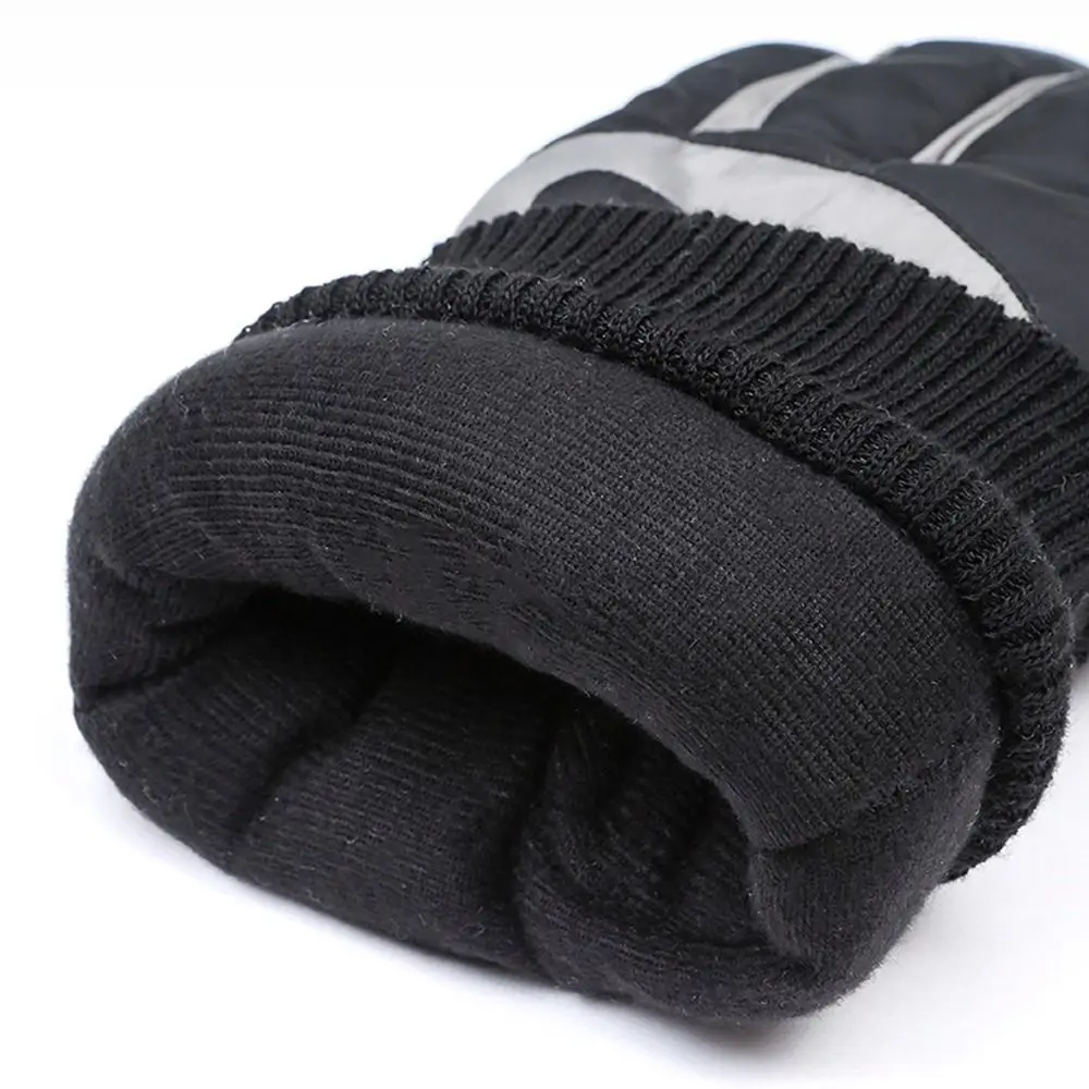Guantes térmicos táctiles impermeables antiviento para invierno