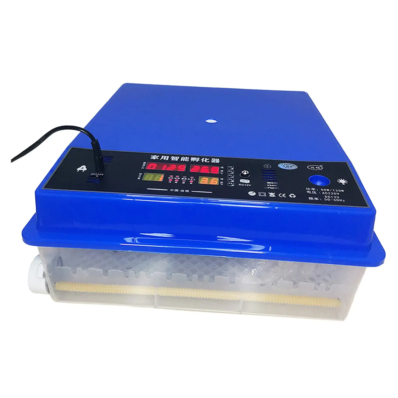 Egg Incubator Lightweight Egg Hatching Machine for Goose Chicken for 24 Eggs