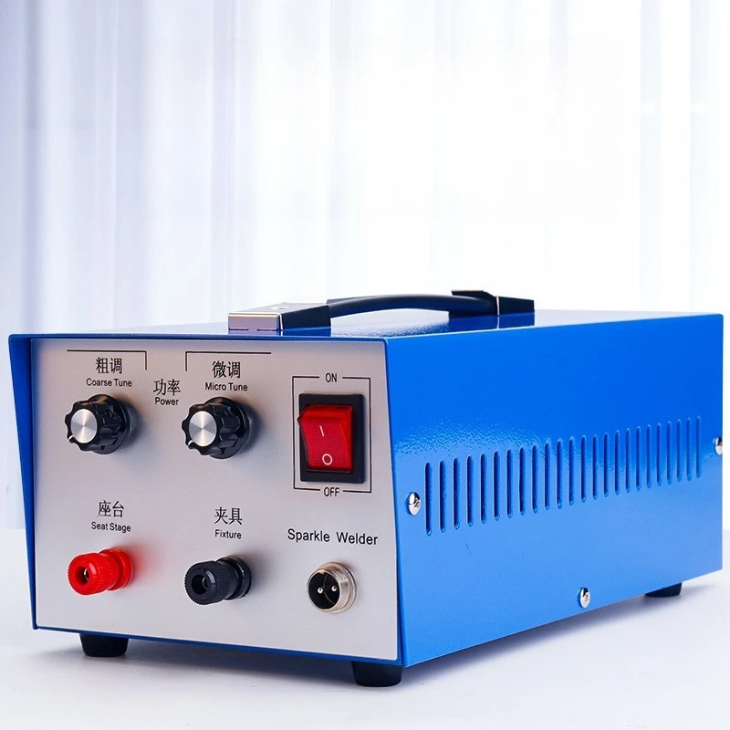 

Jewelry spot welding machine, small pulse touch welding machine, necklace, earrings, ring, foot pedal welding tool