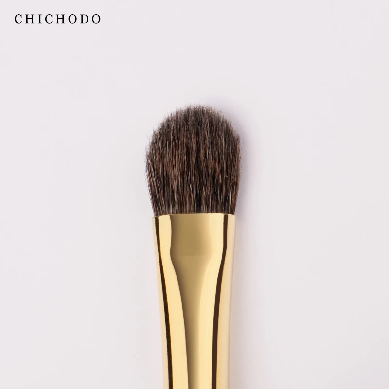 CHICHODO Luxury Makeup Brush  Large EyeShadow Brush High Quality Soft Natural Animal Hair Brush -Red Rose Series 017