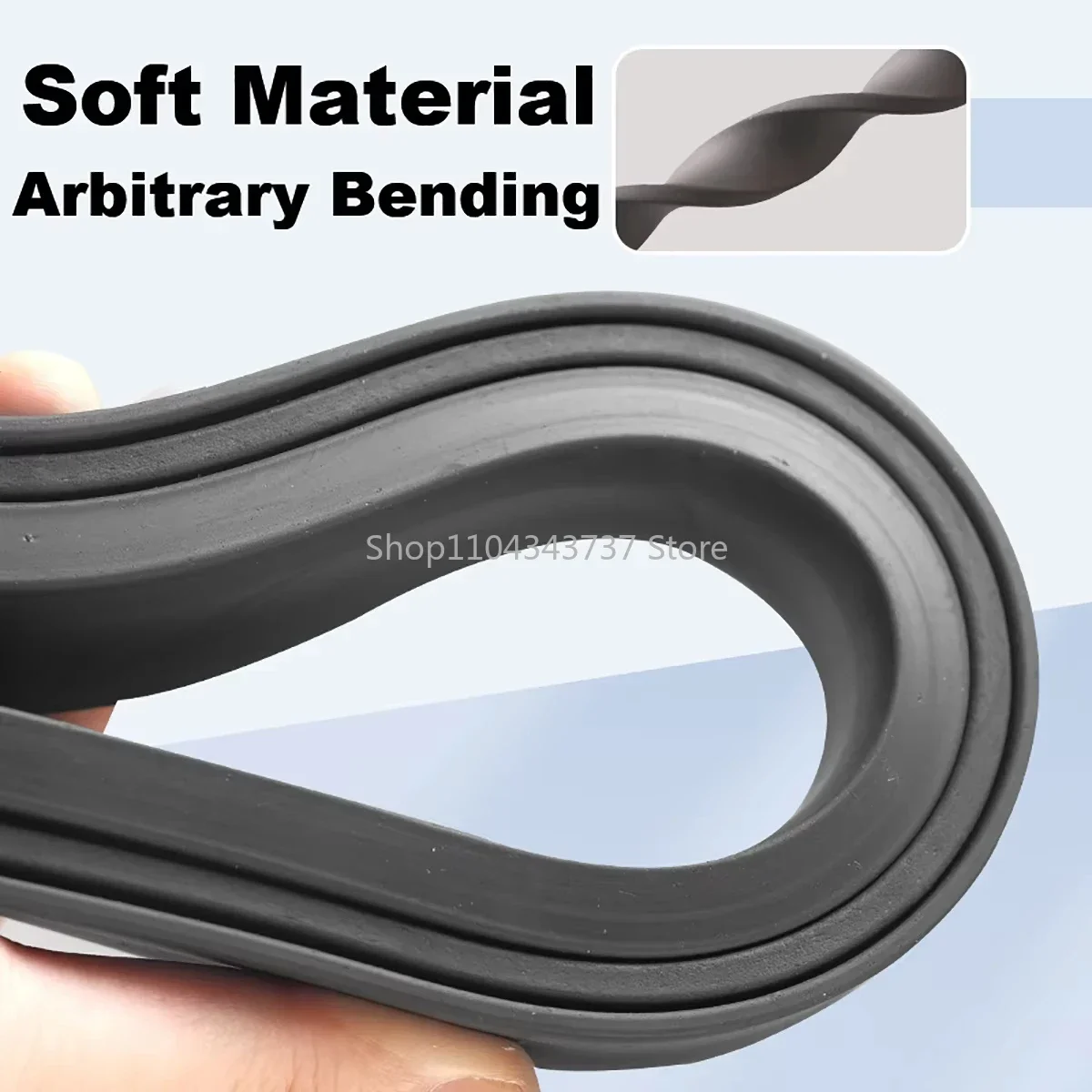 Nitrile Rubber NBR Flat Strip Shock Absorption And Buffering Marine Waterproof And Anti Slip Sealing Gasket Anti-Collision Tape
