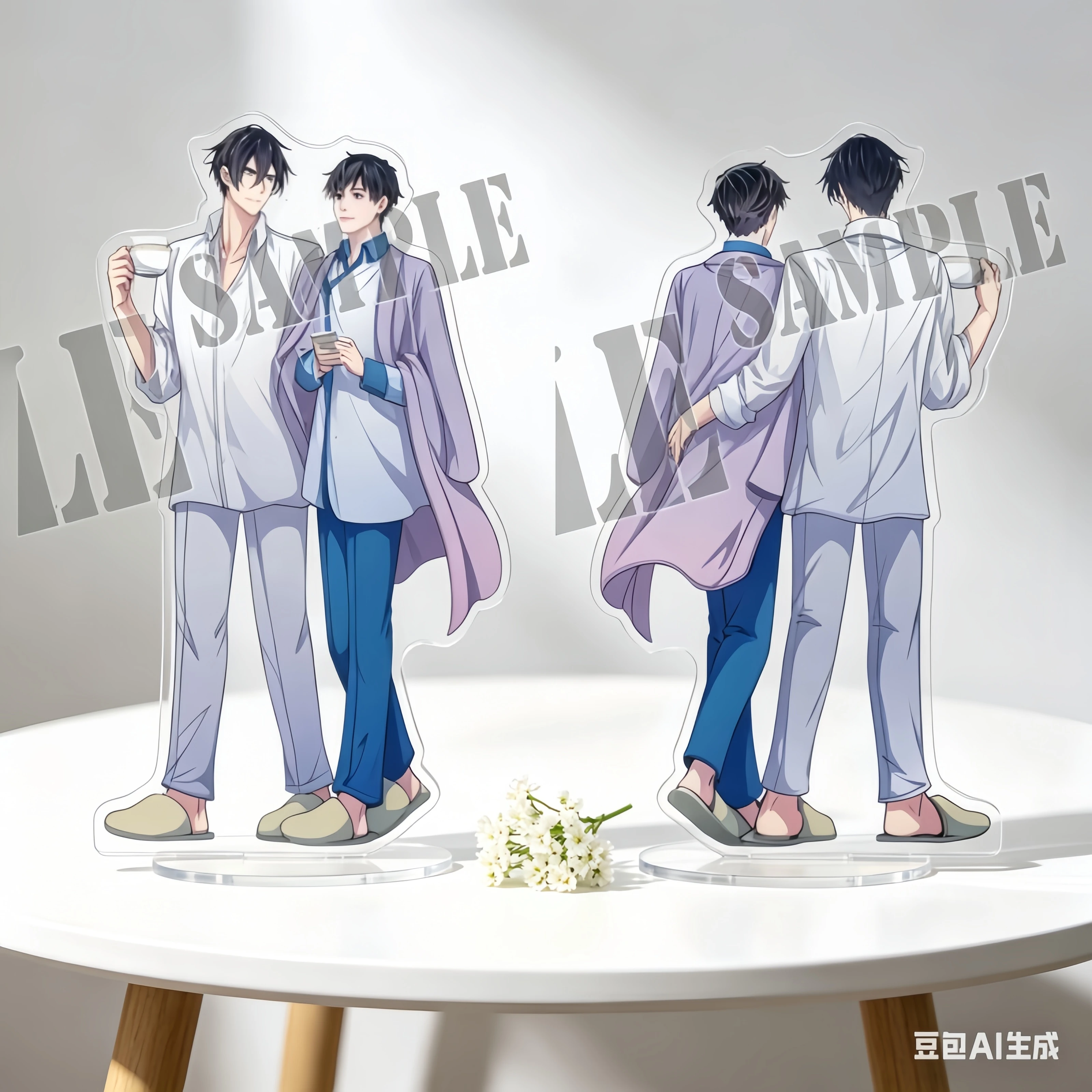 Anime The Other World's Books Depend on the Bean Acrylic Stand figure - Keychains Norbert Stand Model Plate Gifts 15cm DeskDecor