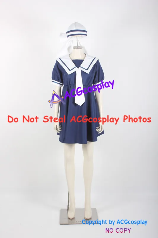 Clannad Ushio Okazaki Cosplay Costume acgcosplay include headwear