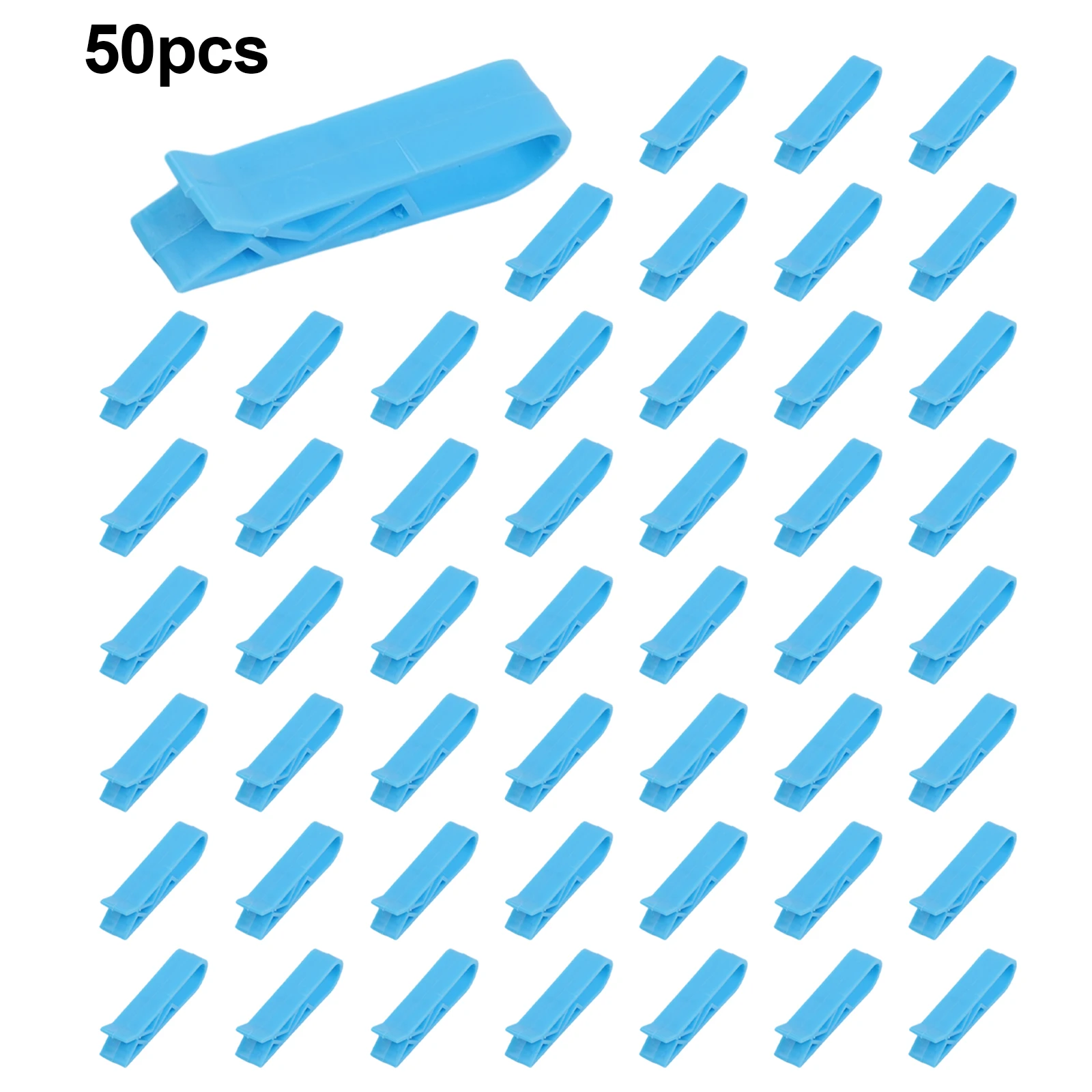 50Pcs Mülleimer Clips Kit Anti-Slip Kunststoff Müllbeutel Feste Clip Sicher Und Nicht Slip Müllbeutel Halter halter Teiler Seite Clips