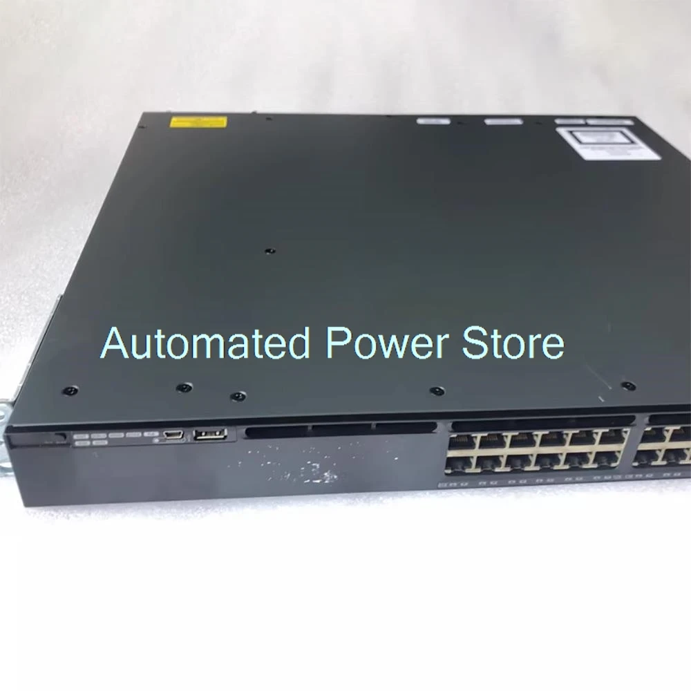 WS-C3650-24PS-S 24 Port Gigabit POE Power Supply 4 Gigabit Optical Port Layer 3 Management Switch 100% Tested Fast Ship