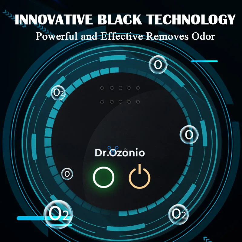 مزيل الروائح الكريهة الإلكترونية الصغيرة، مثبت على الحائط بدون مواد مستهلكة، يزيل الروائح، مناسب للمساحات الصغيرة، منقي هواء جيد