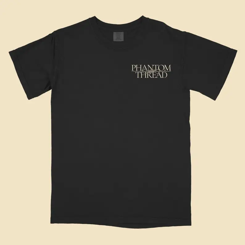 Phantom Thread tee shirt, House of Woodcock tshirt, black Unisex garment-dyed heavyweight Comfort Colors t-shirt, movie tee