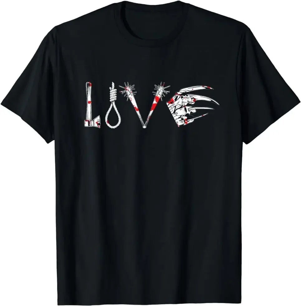 

NEW LIMITED Love Horror Halloween Gift Idea Funny T-Shirt Size S-5XL