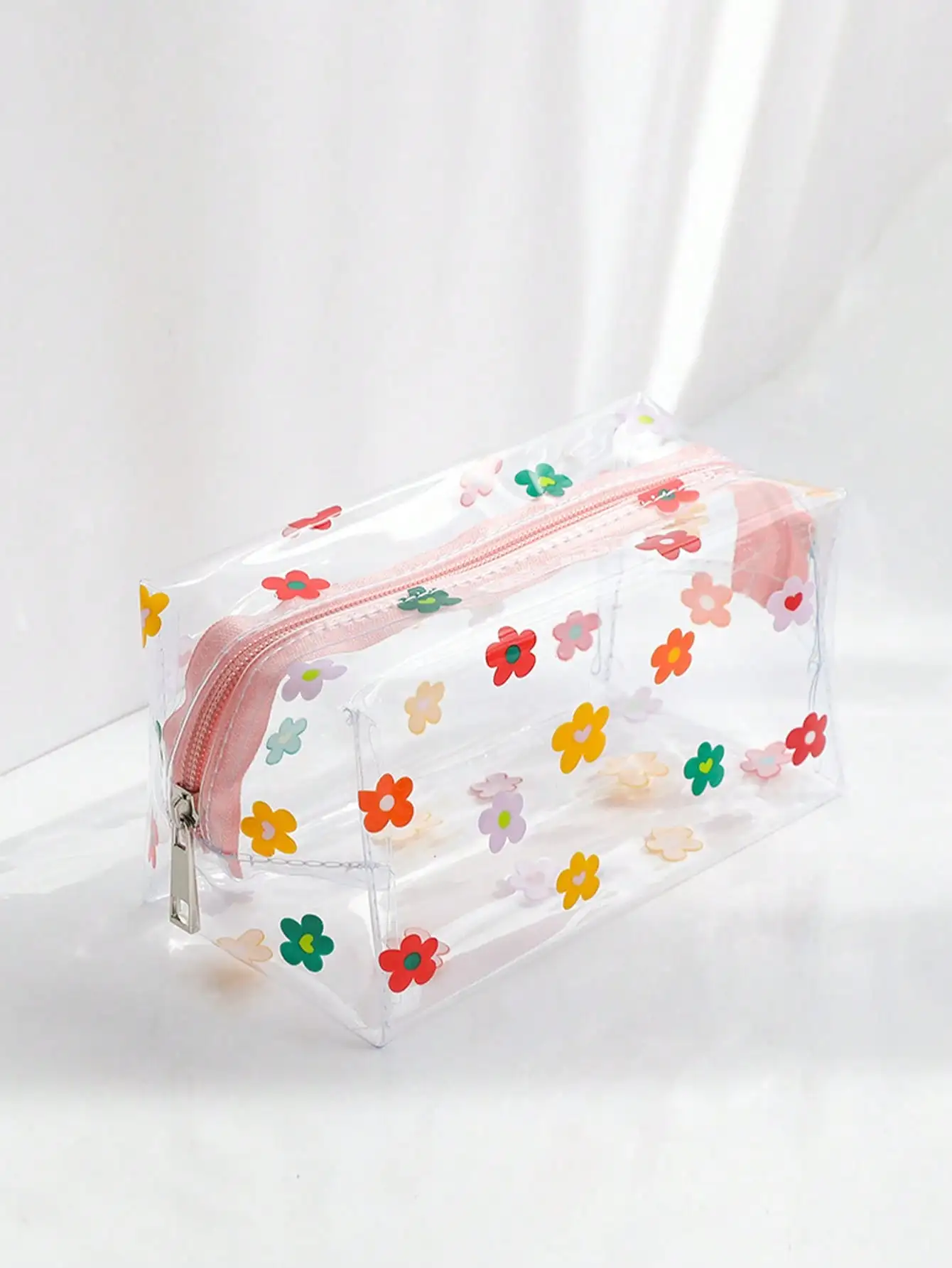 1 PC PVC Waterproof Makeup Storage Durable Transparent Cosmetic Bag Waterproof Portable Bathroom