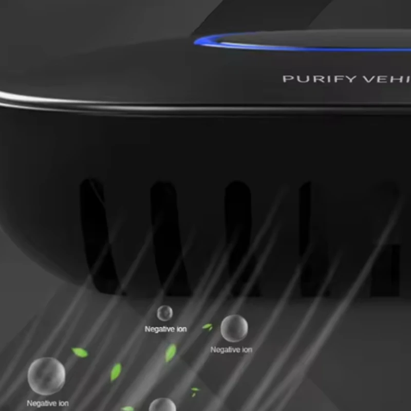 

Автомобильный очиститель воздуха, очиститель воздуха с отрицательными ионами, HEPA-фильтр, автомобильный анионовый очиститель воздуха, дезодорант, аромадиффузор-A74P