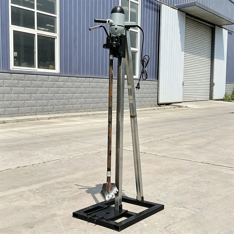 Customized Quick Connect Handheld Drill 60m High Torque User Friendly Emergency Rural Water Well Drilling Rig
