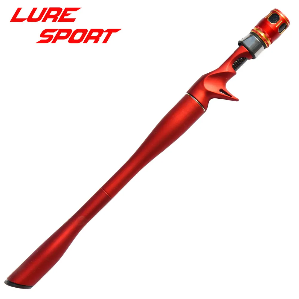 

LureSport 2sets 26cm Divided Red Rubber Paint ABS Plastic Grip ACS Reel Seat set Rod Building Component Handle Rod Repair DIY