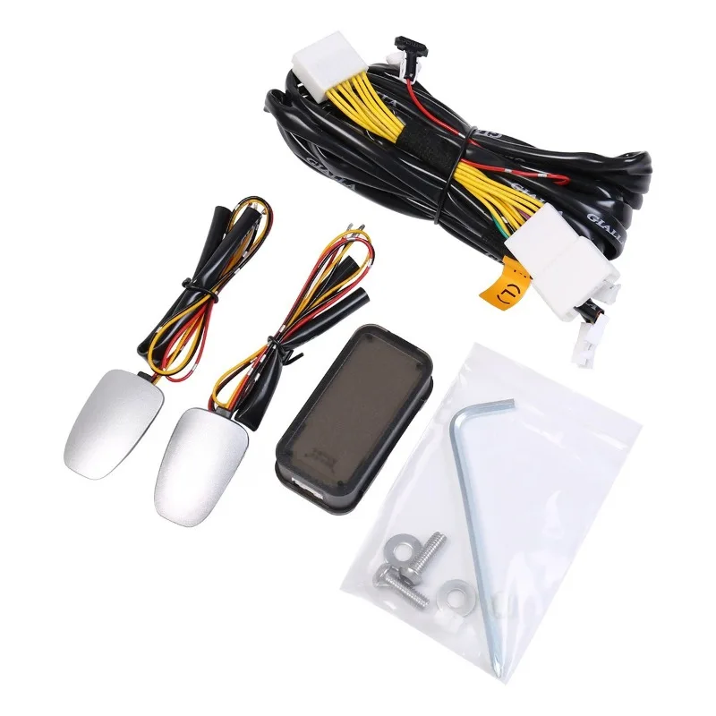 Electric middle door switch suitable for automobiles Press the Dabawang middle door one-button switch button ambient light