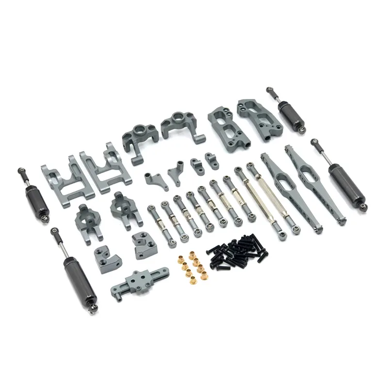 Suitable For WLtoys 12427 12428 12423  Feiyue FY01 02 03 RC Car Metal Upgrade 12 Piece Set