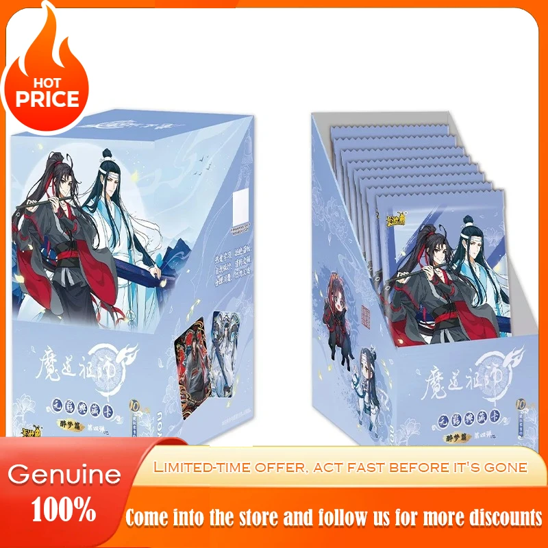 

Genuine Heaven Officials Blessing Card Lantern Night Cards Xie Lian San Lang Caricature‌ Character Collection Card Toys Gifts