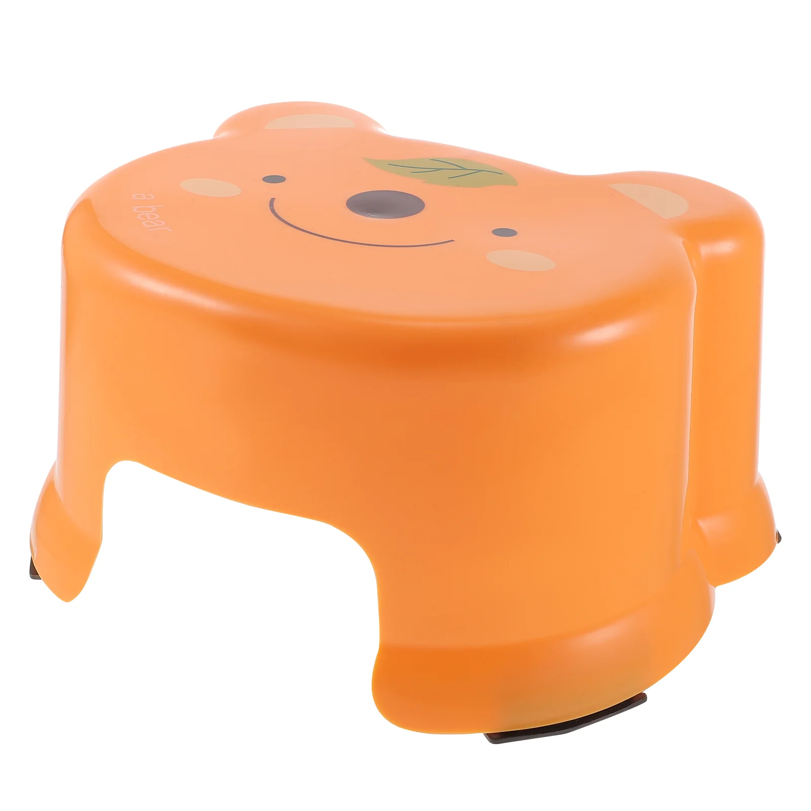 Stools Cartoon Plastic Bathroom Step for Adults Kids Toilet Orange Safety Steps Toddler