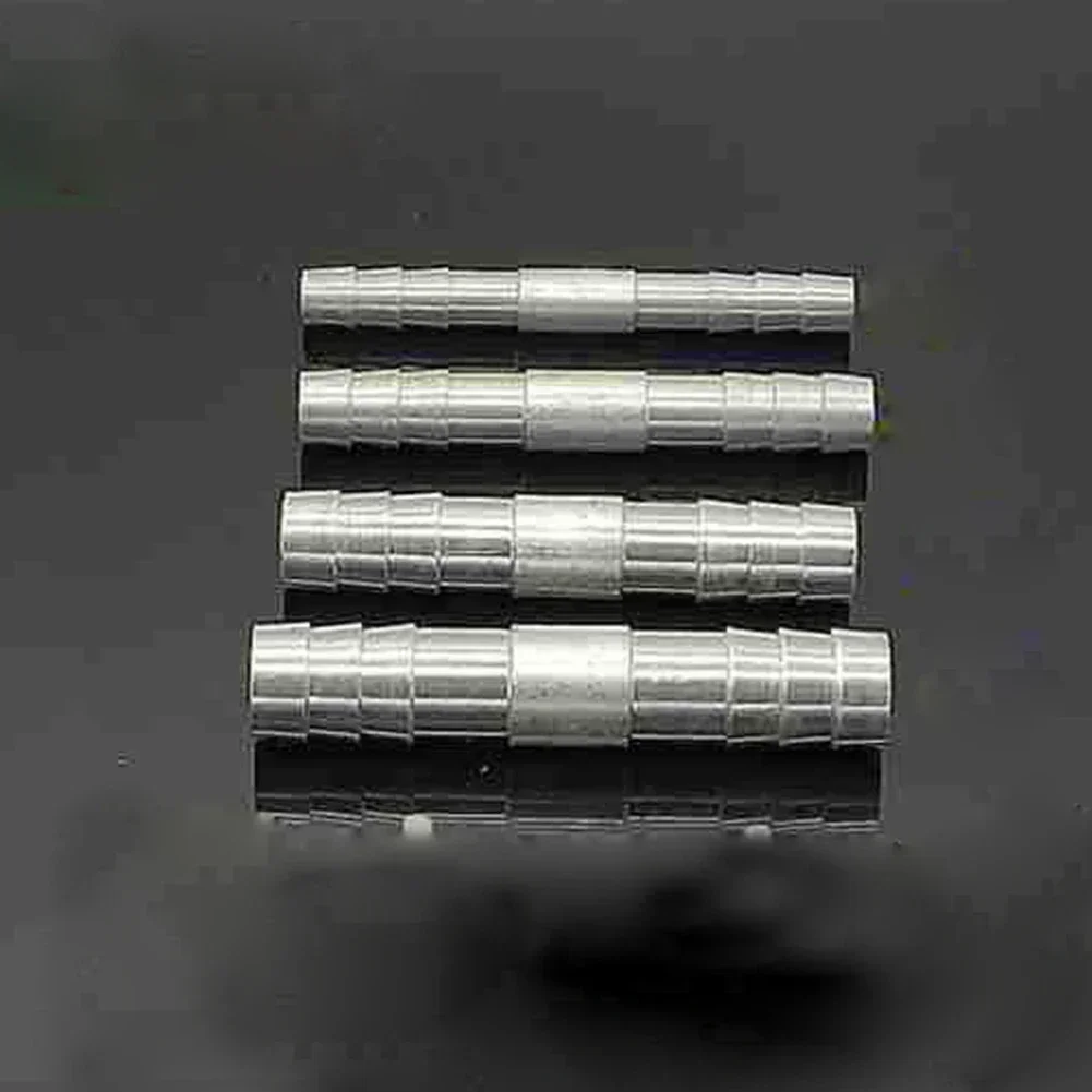 A/C Refrigerant Hose Barb Fitting 3/8 1/2 5/8 3/4 Straight Connector Push In Fitting Aluminium #6 #8 #10 #12 NEW