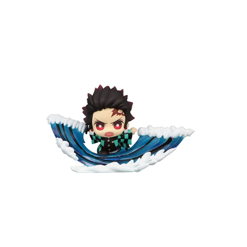 Origina l Dämon Sayaer Kamado Tanjiro Kamado Nezuko Rengoku Kyoujuro Mini Szene Acchion Figur Modell Schreibtisch und P Oronamente