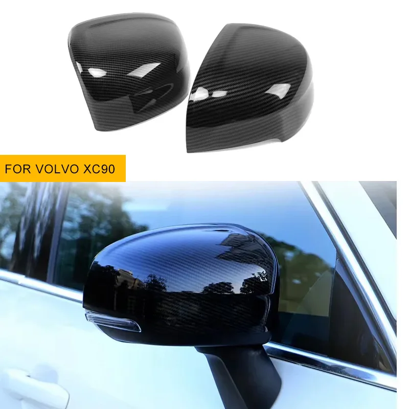 for volvo XC90 Rearview Mirror Protector Reversing Mirror Decoration Retrofit 2015-2025